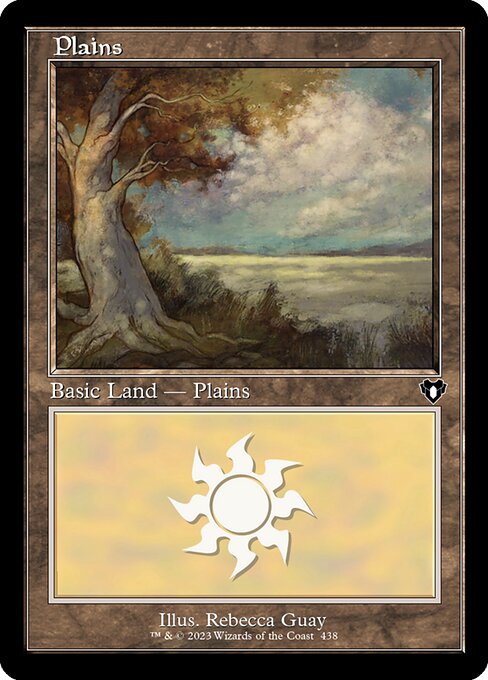 Plains (438) (Retro Frame) — Front