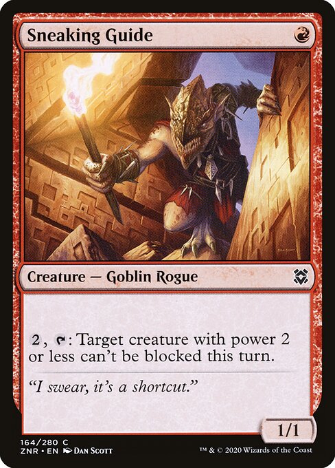Sneaking Guide — Front