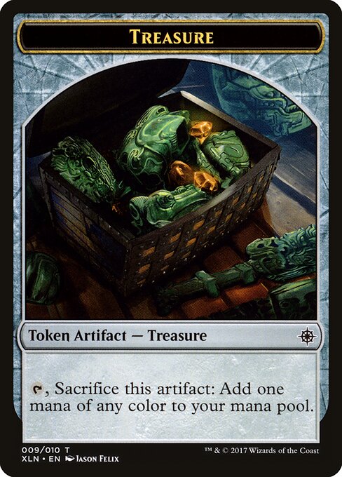 Treasure Token (009) — Front