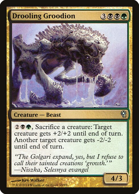 Drooling Groodion — Front