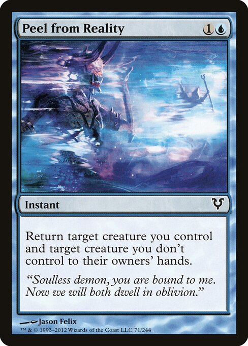 Peel from Reality — Front