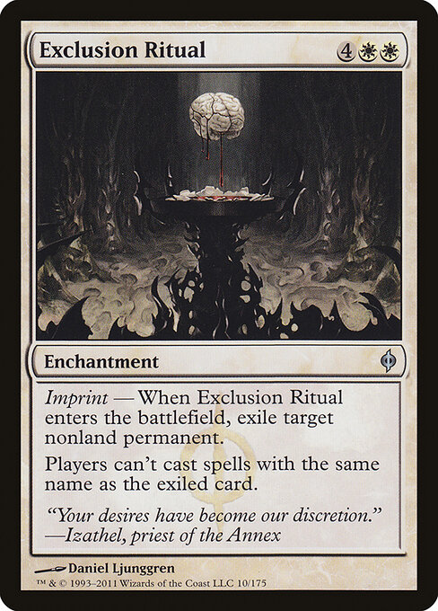 Exclusion Ritual — Front