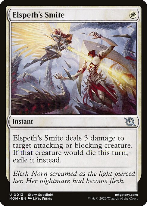 Elspeth's Smite — Front