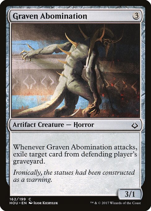 Graven Abomination — Front