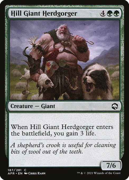 Hill Giant Herdgorger — Front