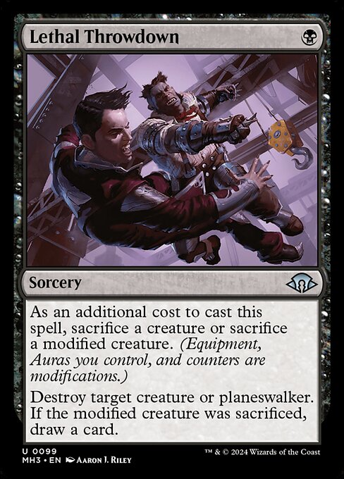 Lethal Throwdown — Front