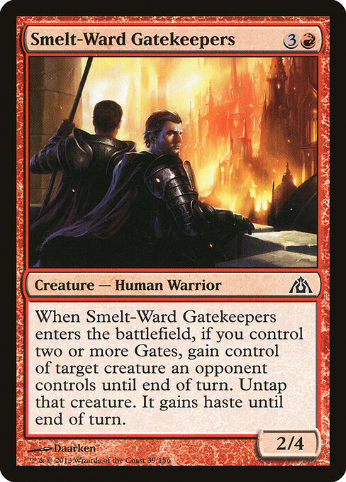 Smelt-Ward Gatekeepers — Front