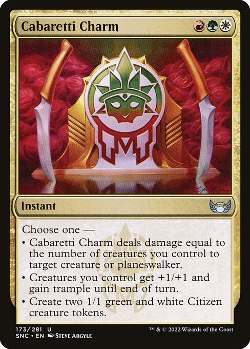 Cabaretti Charm — Front