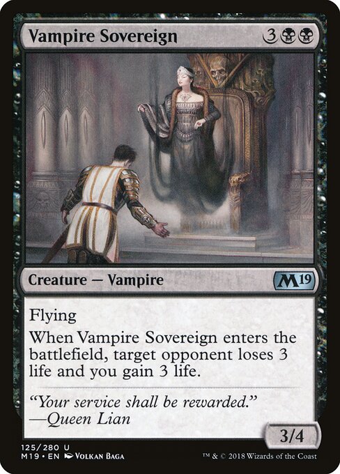 Vampire Sovereign — Front