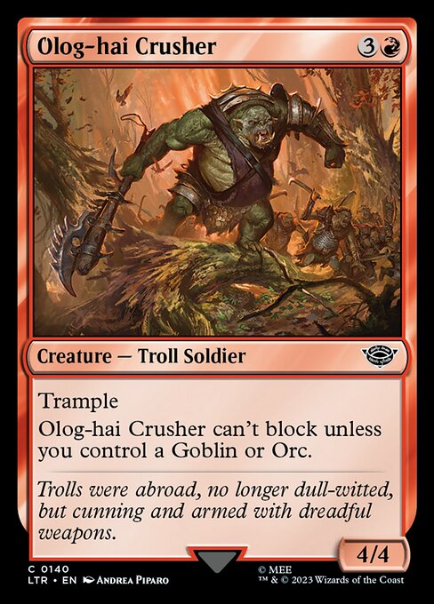 Olog-hai Crusher — Front