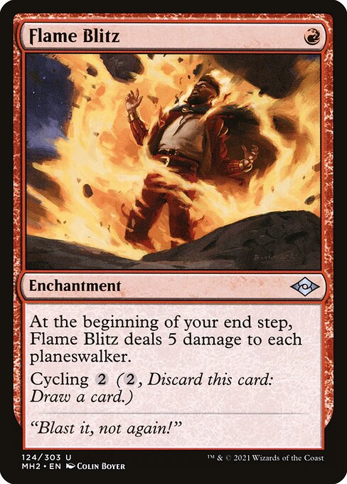 Flame Blitz — Front