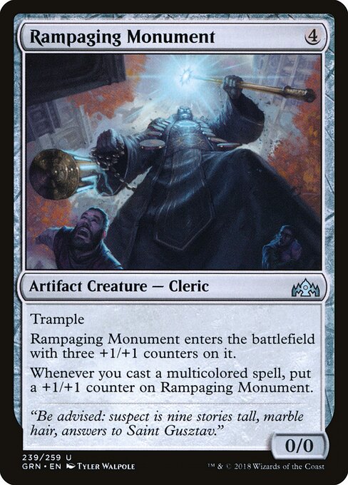 Rampaging Monument — Front