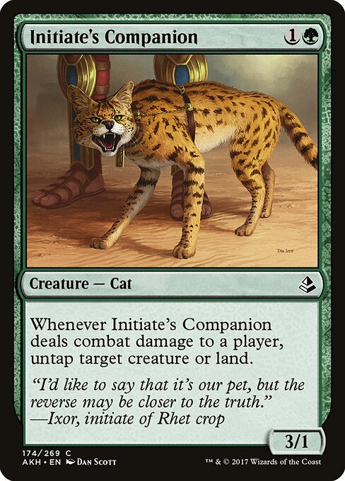 Initiate's Companion — Front