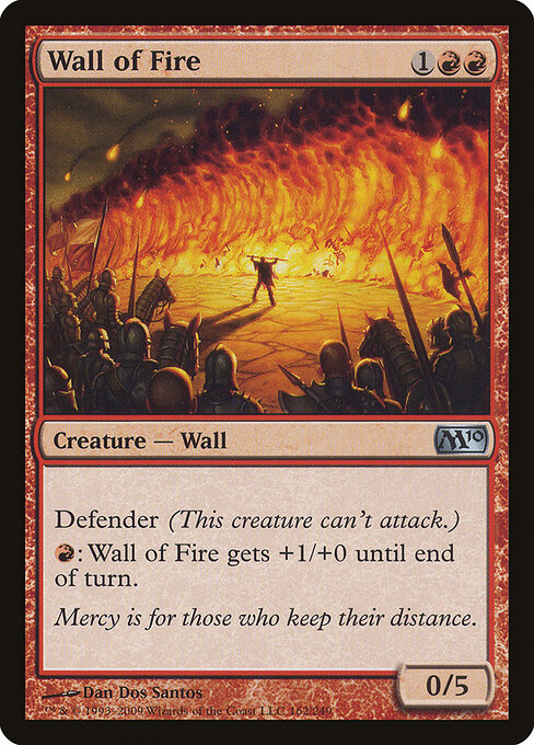 Wall of Fire — Front