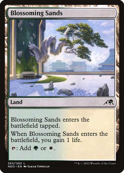 Blossoming Sands — Front
