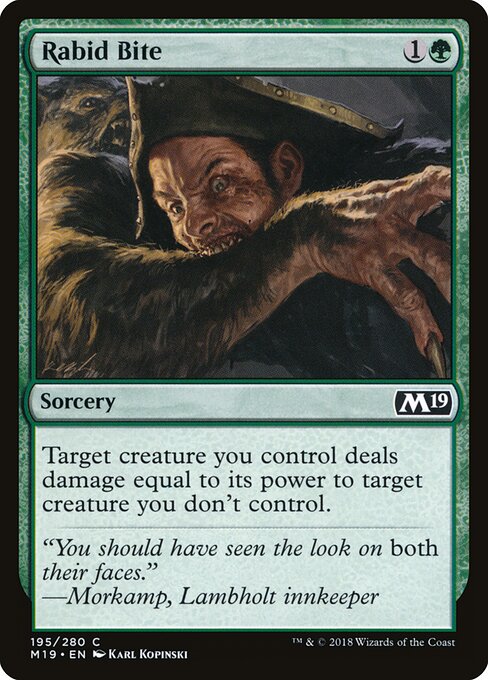 Rabid Bite — Front