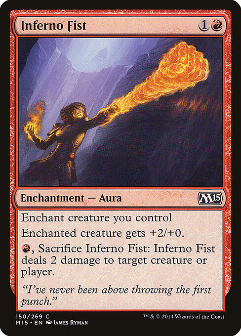 Inferno Fist — Front