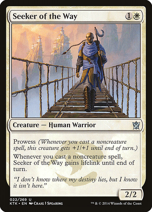 Seeker of the Way — Front