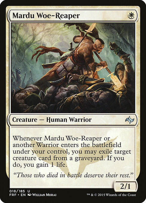 Mardu Woe-Reaper — Front