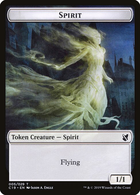 Spirit // Human Double-Sided Token — Front — Spirit