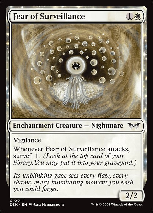 Fear of Surveillance — Front