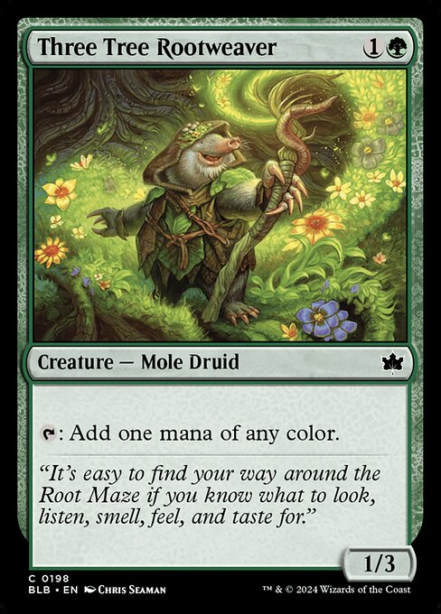 Three Tree Rootweaver — Front