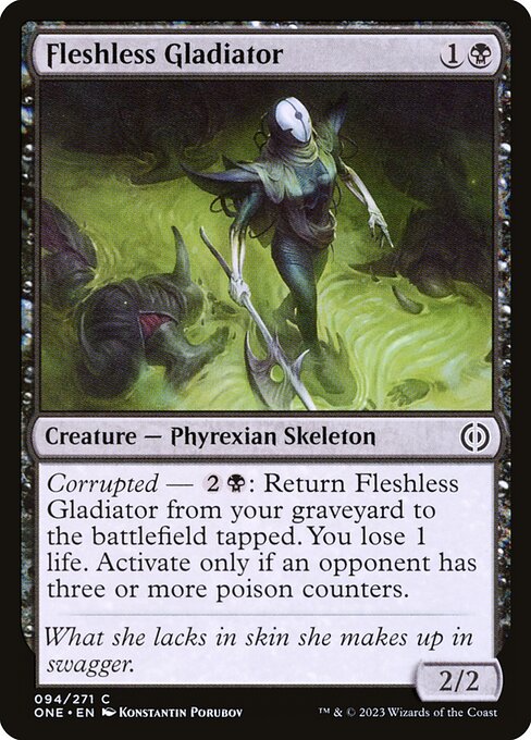 Fleshless Gladiator — Front