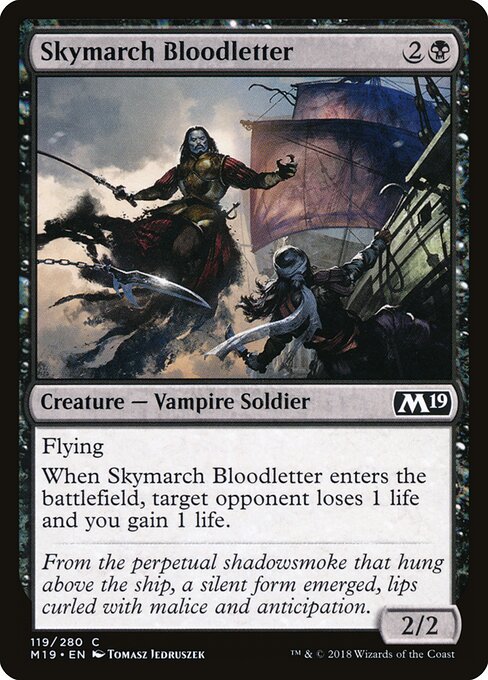 Skymarch Bloodletter — Front
