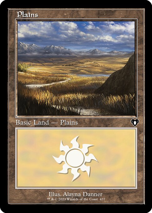 Plains (437) (Retro Frame) — Front