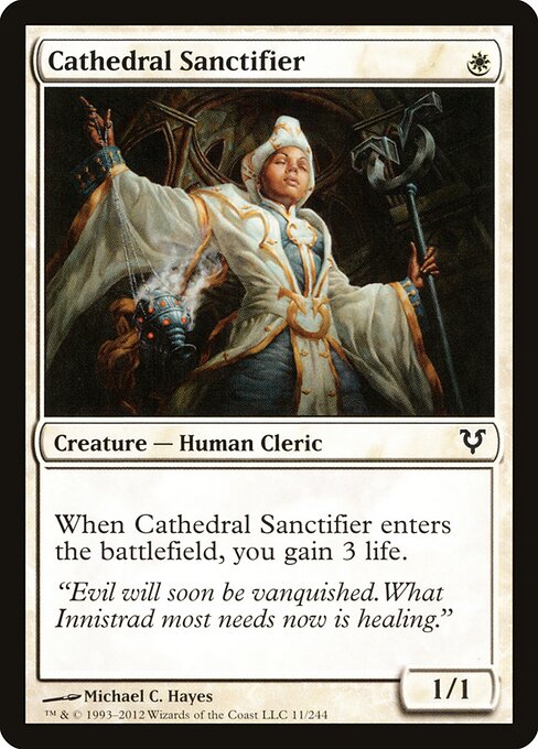 Cathedral Sanctifier — Front