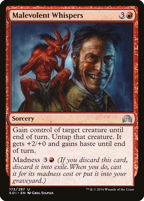 Malevolent Whispers — Front