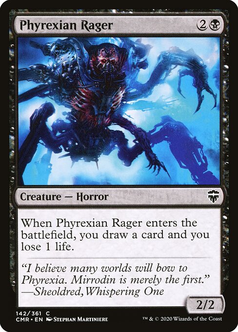 Phyrexian Rager — Front
