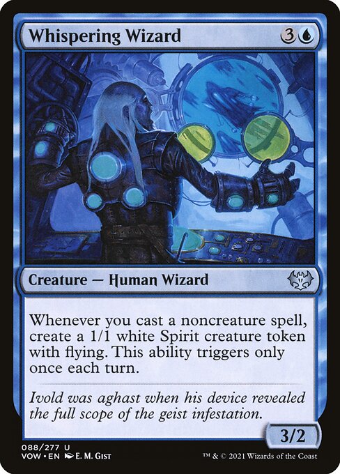 Whispering Wizard — Front