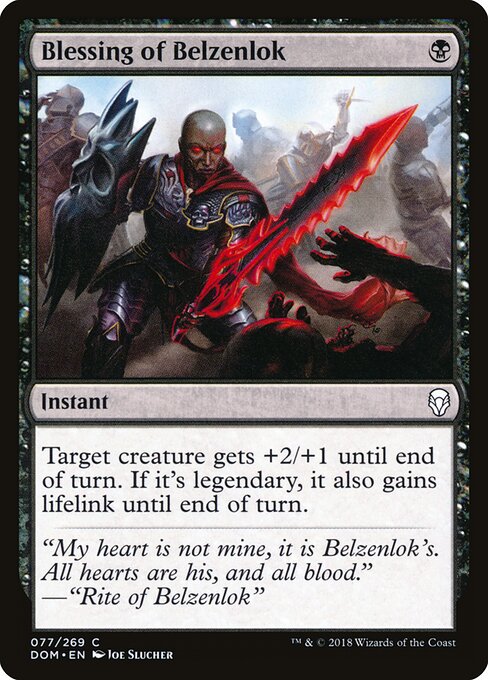 Blessing of Belzenlok — Front
