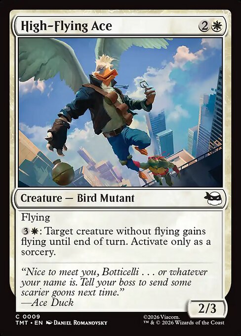 High-Flying Ace — Front