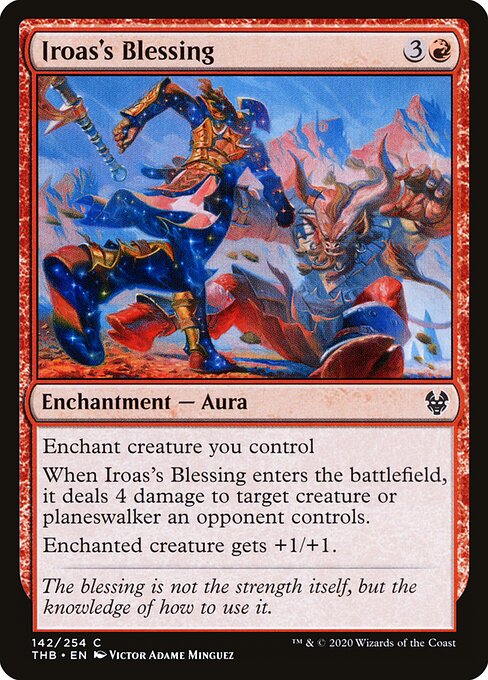 Iroas's Blessing — Front