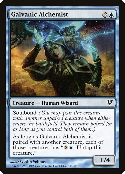 Galvanic Alchemist — Front