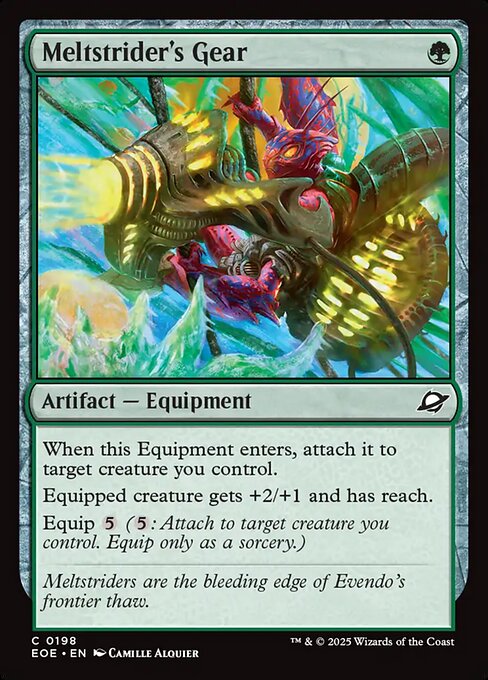 Meltstrider's Gear — Front