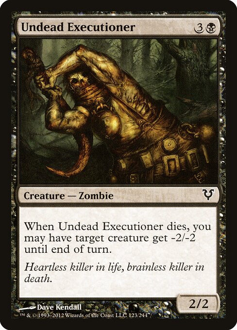 Undead Executioner — Front