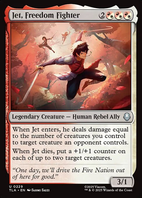 Jet, Freedom Fighter — Front