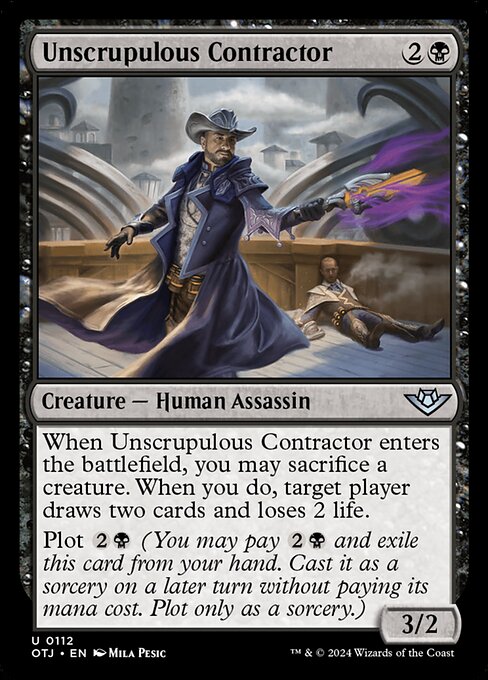 Unscrupulous Contractor — Front