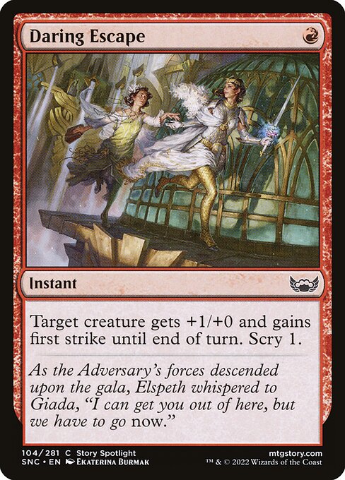Daring Escape — Front