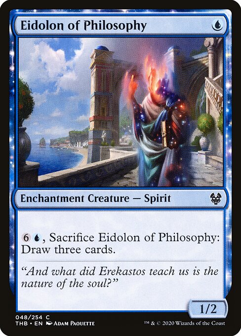 Eidolon of Philosophy — Front