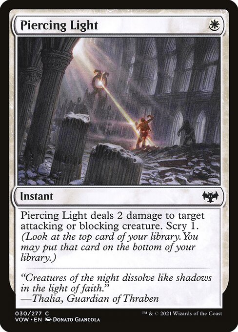 Piercing Light — Front