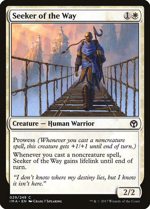 Seeker of the Way — Front
