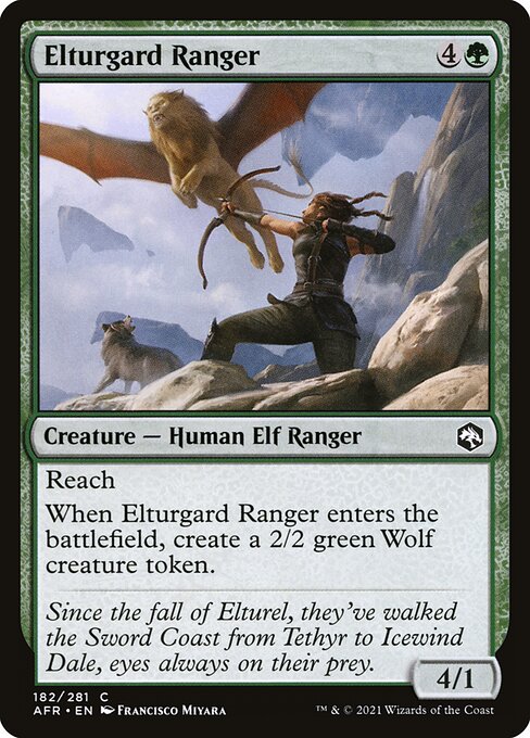 Elturgard Ranger — Front