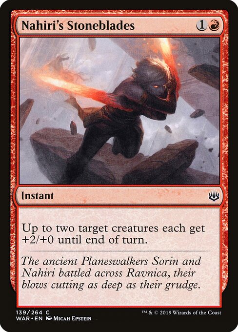 Nahiri's Stoneblades — Front