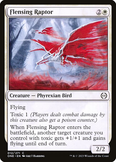 Flensing Raptor — Front