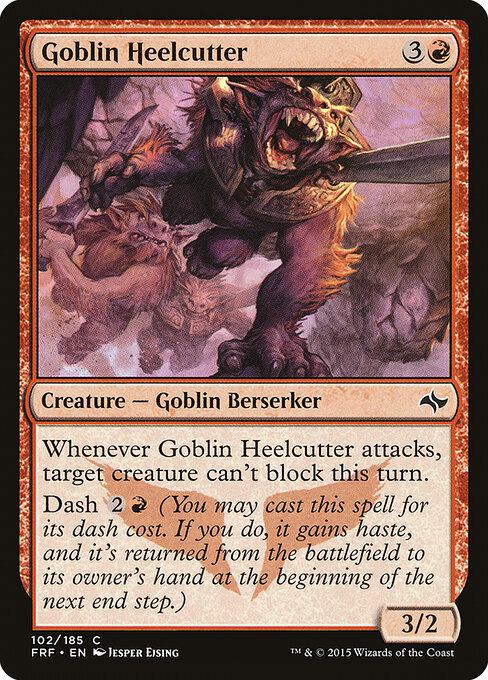 Goblin Heelcutter — Front