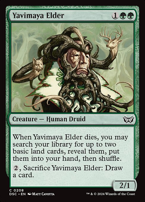 Yavimaya Elder — Front